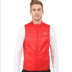 Nike Running Performance Polyfill Vest Gilet Men’s Small Light Wicking Insulated